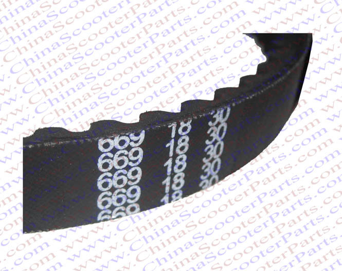 2PCS 669 18 30 CVT Drive Belt font b GY6 b font 49CC 50CC 139QMB Scooter