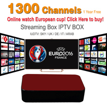 Streaming IPTV Box Mag 254 Mag 250 1Year 1300+ Sky Canal Channels European Championship IPTV Server Streaming Sever Media Player