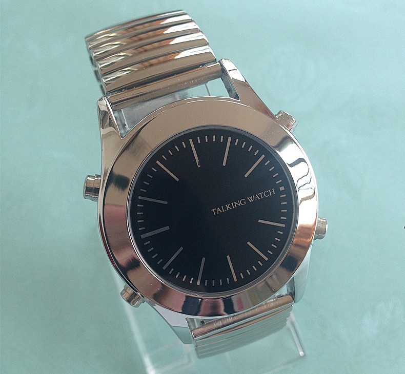 English Language Talking Watch For Blind People Or Visually Impaired With Alarm Quartz Watch In English Language Talking Watch For Blind People Or Visually Impaired With Alarm Quartz Watch In