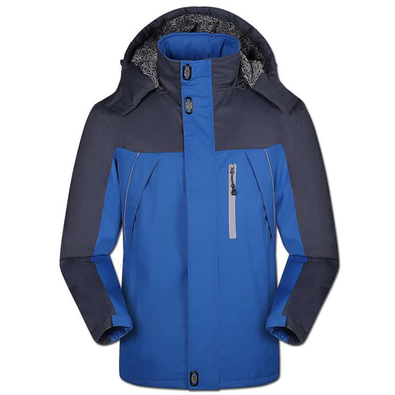 2016 Thicker Men's Jacket Winter Waterproof Fashion Sport Wear Windproof Hoodie hunting Camping Outdoor Clothing Big Size