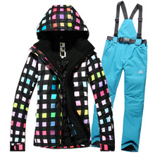 New hot winter Outdoor jackets jacket skiing jacket waterproof skiing suit sportswear snowboard jacket women 2015 Thick clothes