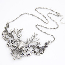2013 Wholesale Fashion Jewelry Alloy Elk Chunky Chain Statement Necklaces & Pendants for Women Min.$10(mix items) Free Shipping