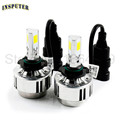 72W 6600lm 12V Good price 1Set LED Headlight H10 replace Bulb Kit 3000k 6000K COB led