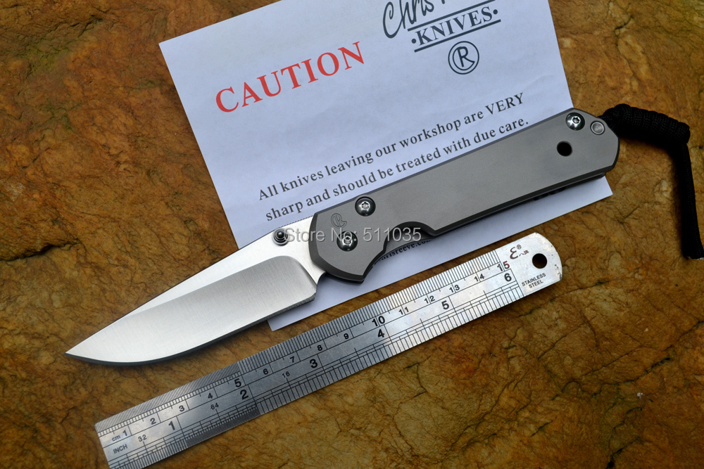 Large Sebenza 21 pocket knife Chris Reeve folding knife D2 blade outdoor tactical titanium handle survival