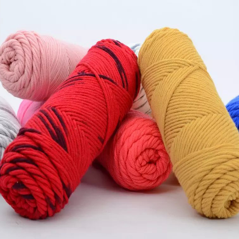 Buy 300g/lot Woolen yarn Mercerized 100 cotton thread