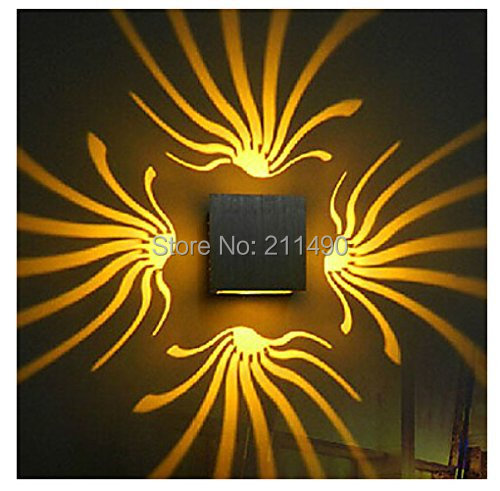 Modern Mini LED Wall Lamp 3W stage light effect wall arandela KTV light