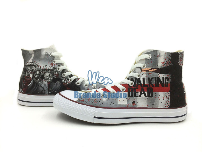 the walking dead sneakers
