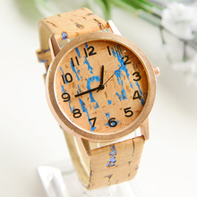 2015 New wood Watches Women casual watch Fashion clock men quartz watch High quality Free shipping