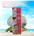 100ml Prevent bask in segregation Whitening Moisturizing and skin protect sunblock Skin Care SPF 90 Sunscreen
