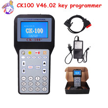 Free Shipping 2016 Newest V46.02 CK100 CK100+ Key Programmer With Multi-language OBD2 CK100 Car Key Pro SBB With 1024 tokens