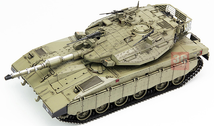 Military assembled model TS-001 tank Merkava main battle tanks Mk.3D Early type