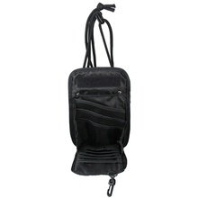 Secure Adjustable Strap Travel Wallet Black Neck Wallet Small Secure Pocket Vault Travel Neck Pouch