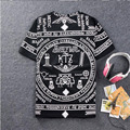 2016 brand RHUDE LA Bandana Print camisetas masculinas HARAJUKU ktz t shirt men cotton hip hop