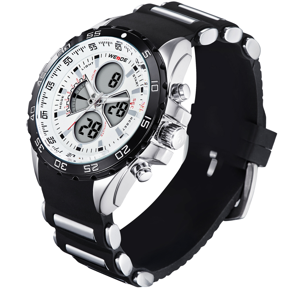 Weide wh1103 Watches Men relogio feminino relojes Watch Full Steel Men Luxury Rhinestone watches Ladies Analog