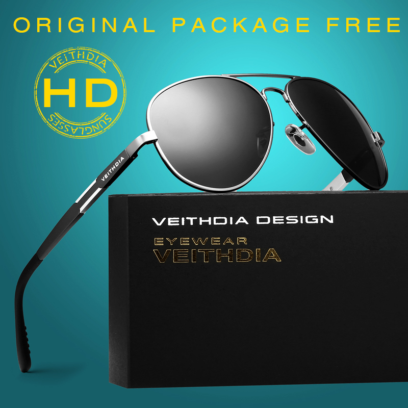 Aluminum Magnesium Aviator Sunglasses Polarized Lens Men Sun Glasses Male Driving Fishing Outdoor Eyewears Accessories 6695
