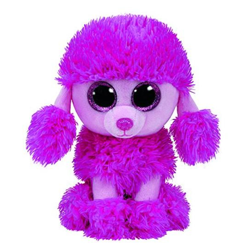 pink brand stuffed dog