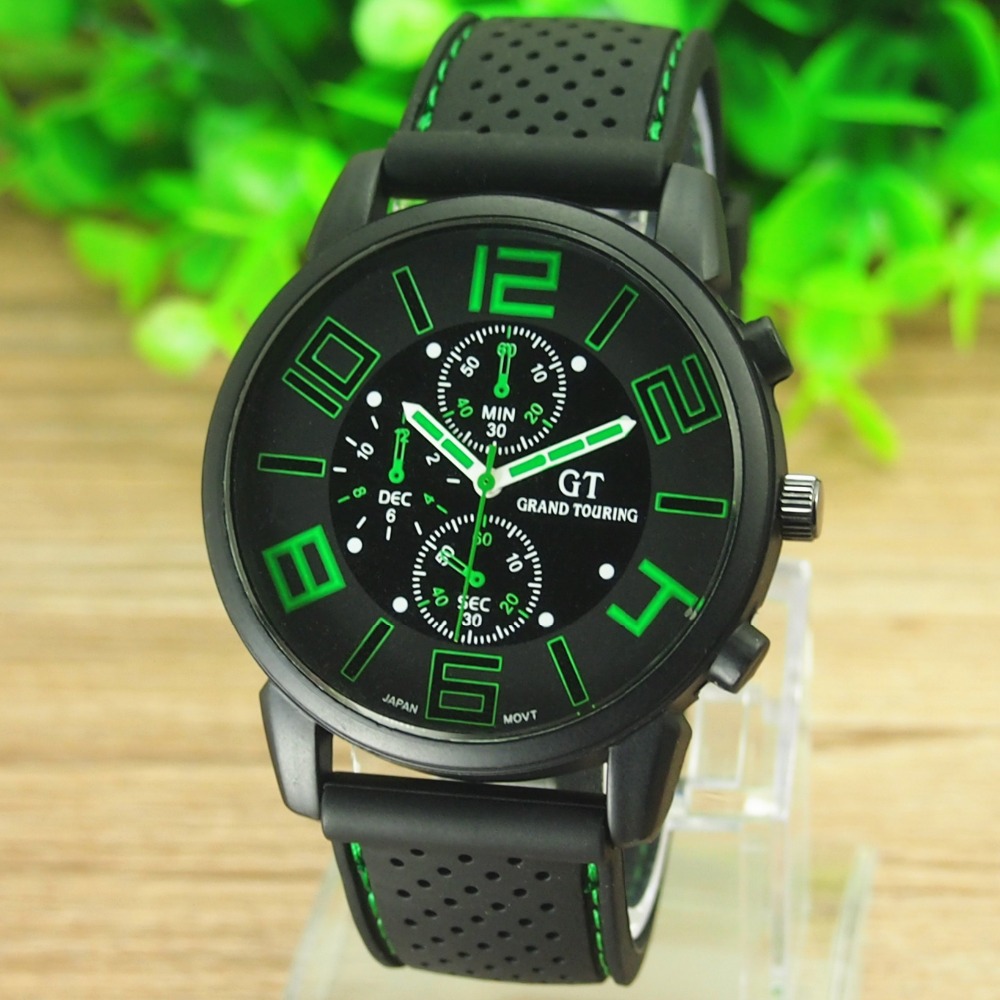 2014 The new concept design watches men luxury brand GT Racing Form men watch wristwatches