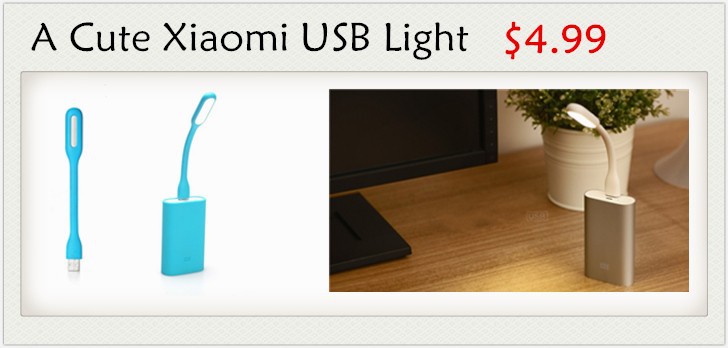 xiaomi usb light