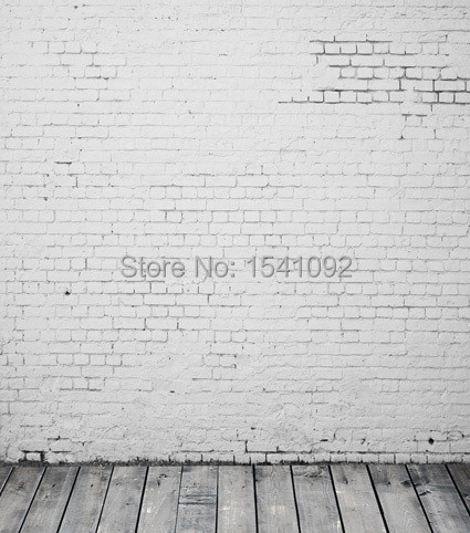 3X3M Customize vinyl photography backdrop brick wall wood computer print background for photo studio L506