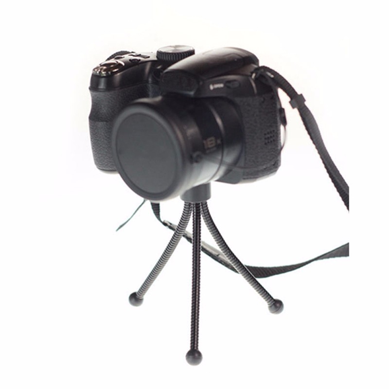 10x Universal Portable Mini Tripod Self Portrait for camera Mobile Phone + Stand Holder+Tripe Mount Adapter For SJ4000 Camera (5)