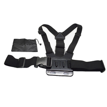 Elastic Adjustable Chest Harness Body Strap Mount With Storage Bag For SJCAM SJ4000 Gopro Hero 4 3 2 Accessories