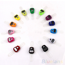 Electronic Row Counter Finger Ring Golf Digit Stitch Marker LCD Tally Counter
