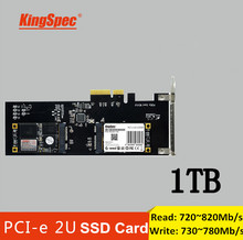 Kingspec multicode Pci-E Express 2.0 1TB SSD Solid State disk HDD internal card Read 820MB/S for PC server Gamer/laptop/desktop