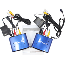 5.8GHz Wireless AV TV Audio Video Sender Transmitter PAT-530 with IR Signal Extension Wire Set D2061D