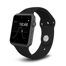 MTK2502C Bluetooth Smart Watch Phone with SIM Card ARC Touch Screen Smartwatch for Android iphone wrist watches vs f69 U8 gt08