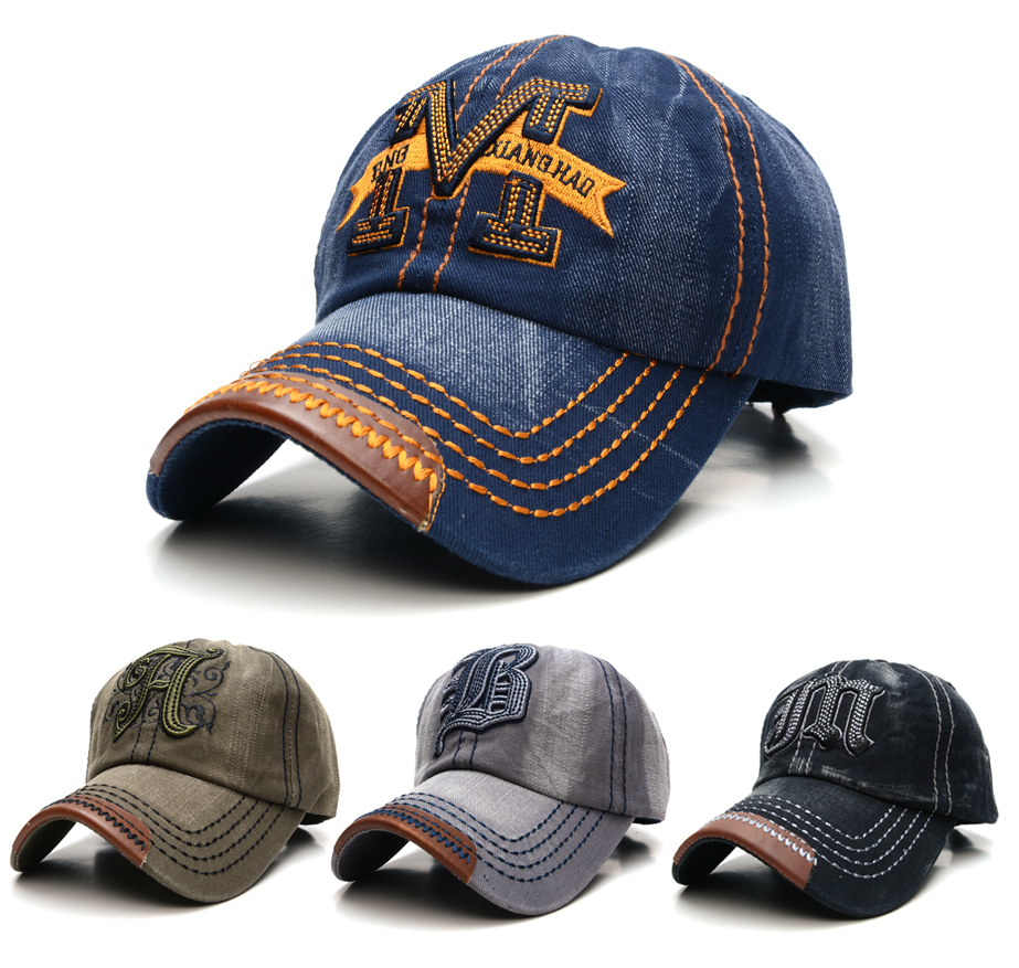 2015 New Arrival Unisex Brand Baseball Cap Fashion Cowboy Golf Hat Bone Baseball caps gorras Man