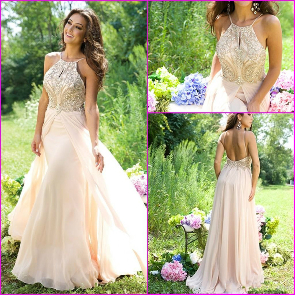 Halter Prom Dresses 2014