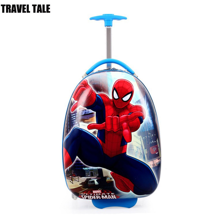 spiderman kids suitcase