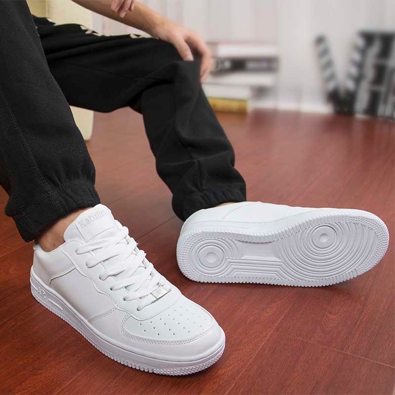all white casual shoes