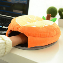 Cartoon fruit Head Girl Mouse Pad