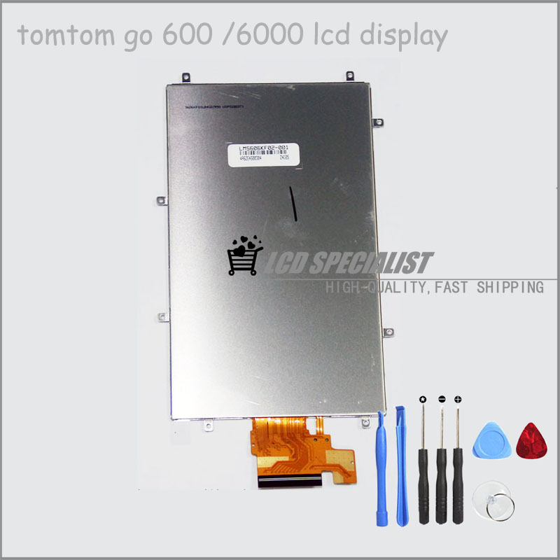 Parts for Tomtom go 600 6000 LCD Display Screen Panel Parts Replacement