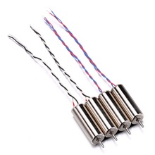 4pcs H107P-07 Motor Set 7mm Motors for Hubsan X4 Plus RC Quadcopter Helicopter Drone