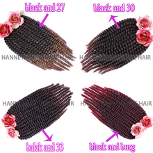 Hot sale14” High Quality Havana Mambo Twist Crochet Braids Hair 85g/pack box and twist braiding hair extension for black woman
