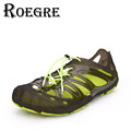 ROEGRE Plus Size 39 45 Beach Sandals Shoes Men Quick drying Water Shoes Elastic Band Casual