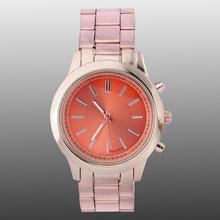 2015 HOT Fashion Women men couple Geneva steel Watch Steel Rhinestone watches Ladies Analog Quartz mechanical