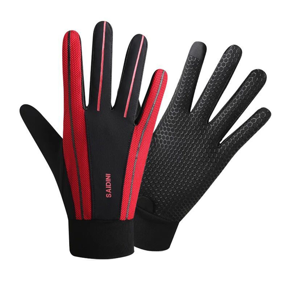 New Crochet Padded Gym Leather Gloves Training Fitness Sports Cycling Cycle Bike