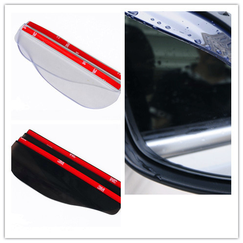 Hot Black White Mirror Rain Shade Flexible Plastic Mirror Sheet High Quality Rearview Mirror And Car