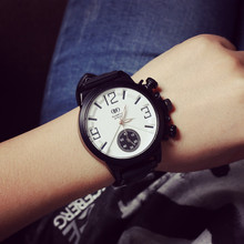 New Arrival High Quality QF Brand Big Dial Men Male Watch Military Fashion Watches Quartz Sports
