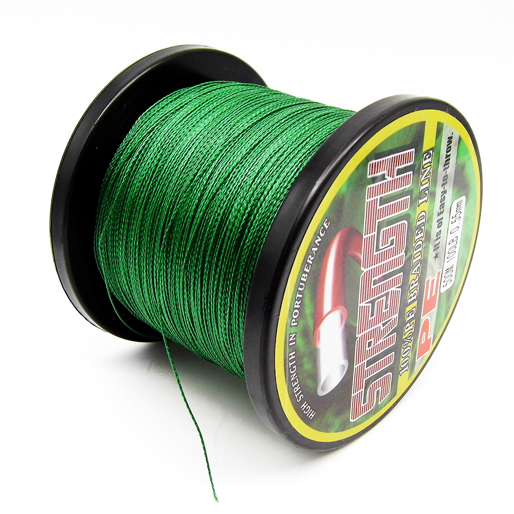1000M Super strong Multifilament 100% PE Braided Fishing Line 6LB to 100LB Japan Quality