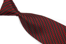 NT0543 Red Black Striped New Classic Silk Polyester Man s Jacquard Woven Necktie BusinessCasual Knitting Ties