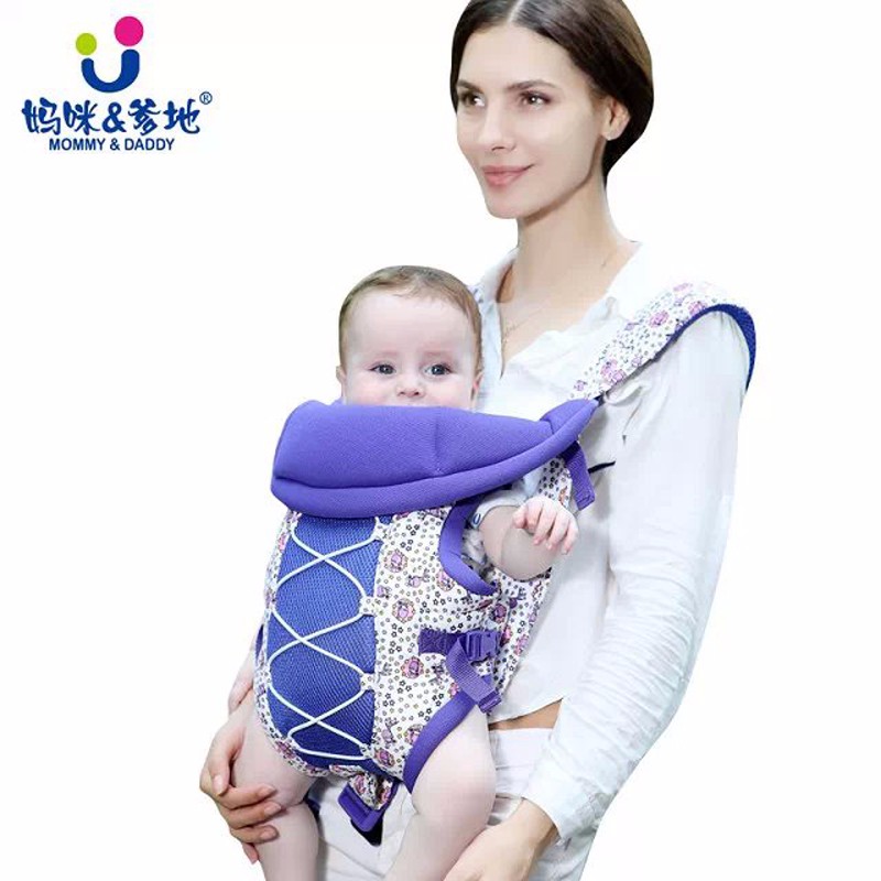 2016 Lovely Baby Carriers Brand All-season Breathable Infant Backpack Carriage Hipseat Sling Wrap Kid Carriage Backpack (9)