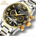 2017 Men s Watches De Luxe Top Brand KINYUED Sapphire Mechanical Fashion Casual Sport Watch Wristwatch