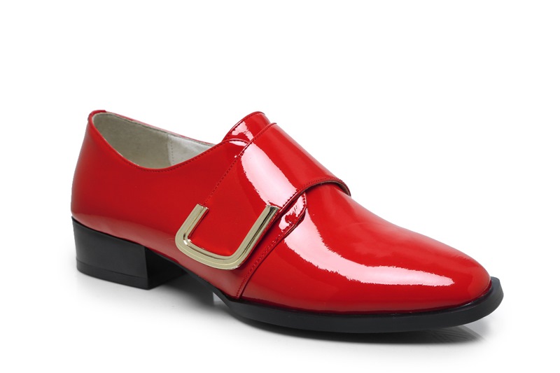 red black Women flat shoes 2016 new spring shoes, casual and comfortable flat shoes, size 34-39