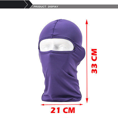 1 Pcs Hot Cycle Bike Outdoor Head Neck Balaclava Full Face Mask Cover Hat Protection