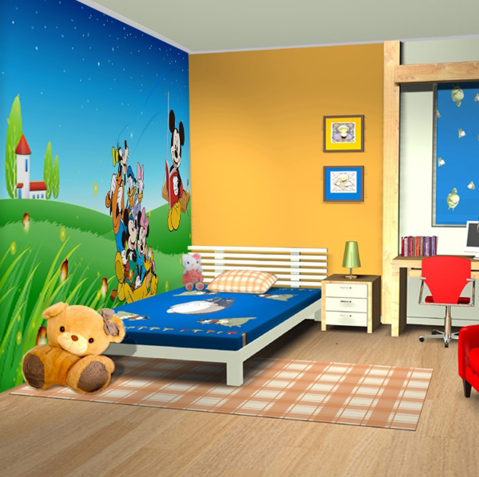 2013hot[Material factory large murals / children's room / bedroom