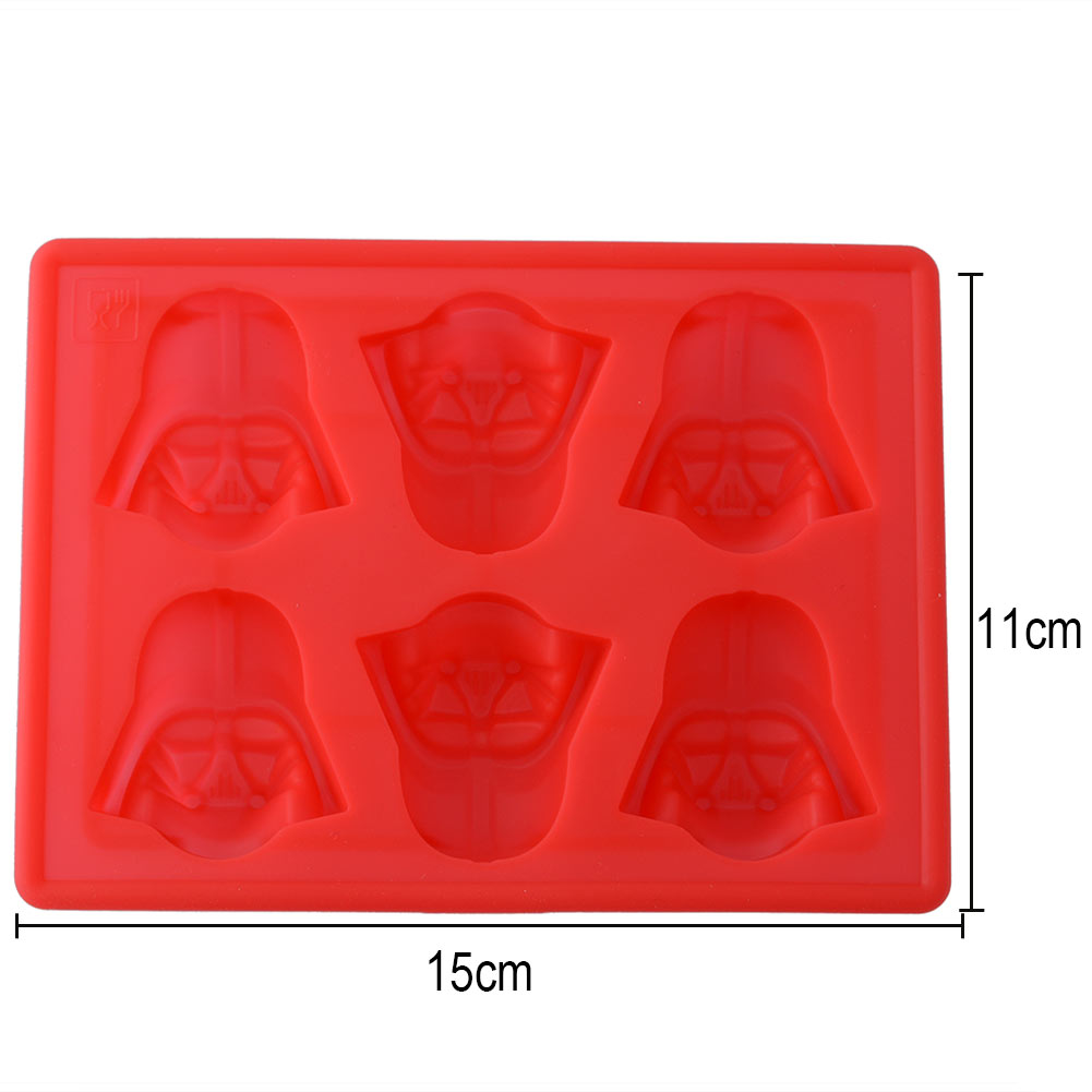 Nieuwe silicone star wars darth vader ijsblokje schimmel koekjes ...